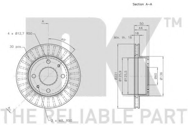 Disc frana 2