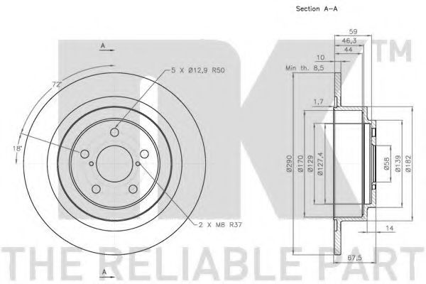 Disc frana 3