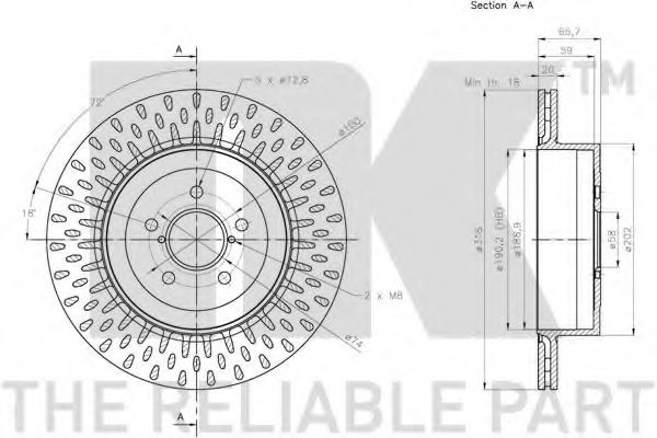 Disc frana 3