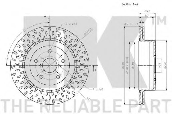 Disc frana 3