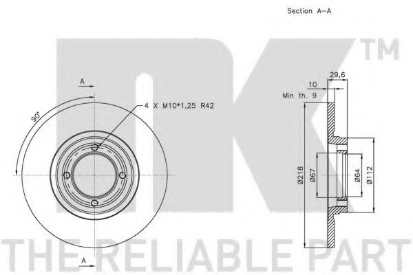 Disc frana 2