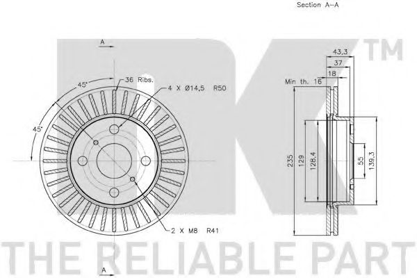 Disc frana 3