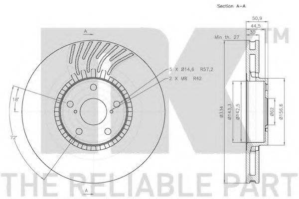 Disc frana 2