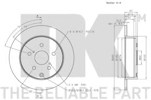 Disc frana 3