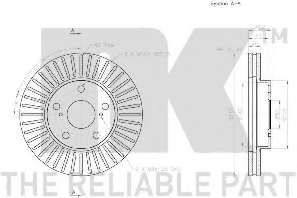 Disc frana 3