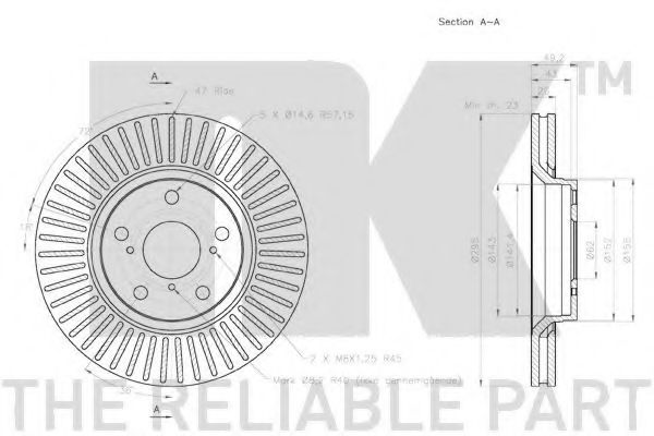Disc frana 3