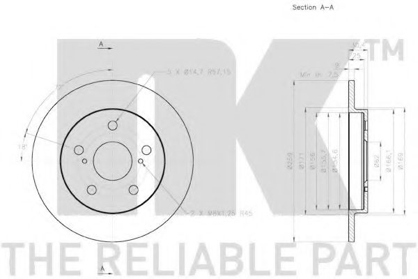 Disc frana 3