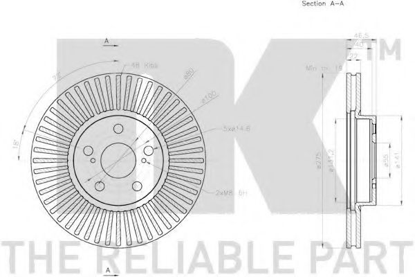 Disc frana 3