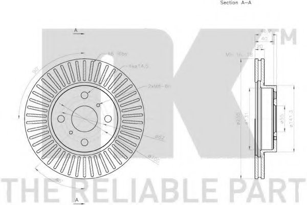 Disc frana 3