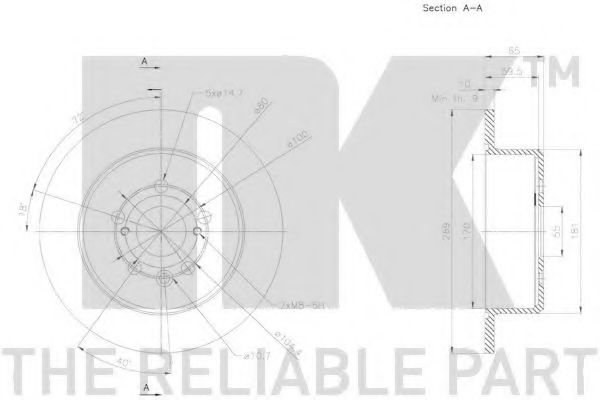 Disc frana 3