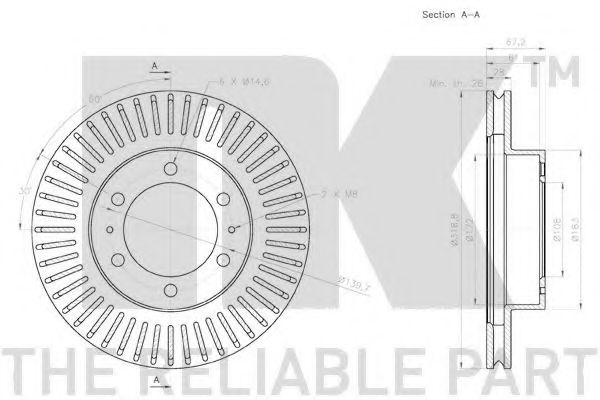 Disc frana 3