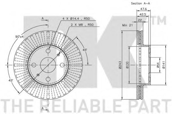 Disc frana 2