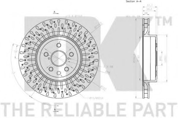 Disc frana 3