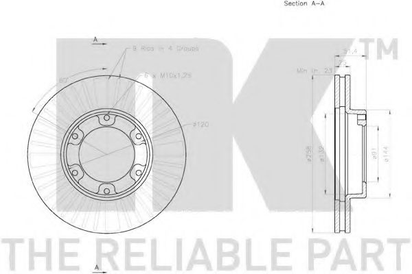 Disc frana 3