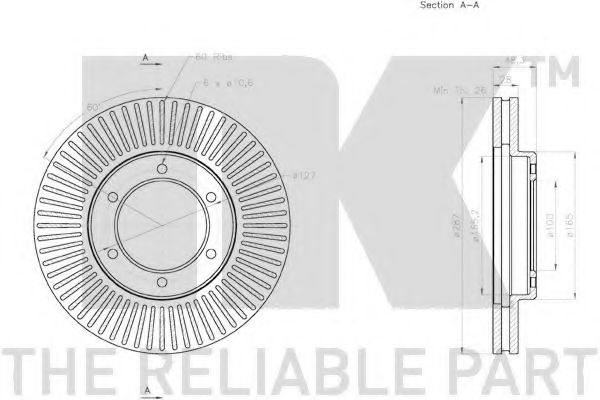 Disc frana 3