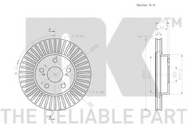 Disc frana 3