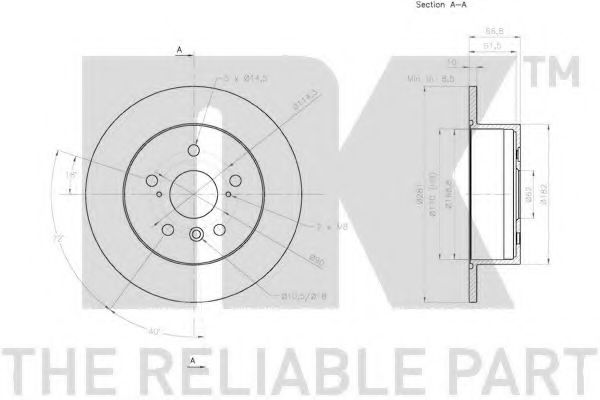 Disc frana 3