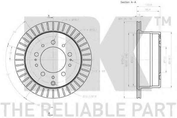 Disc frana 3