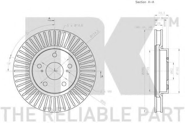 Disc frana 3