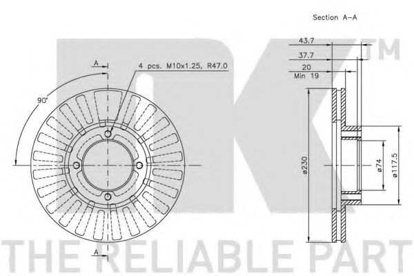 Disc frana 2
