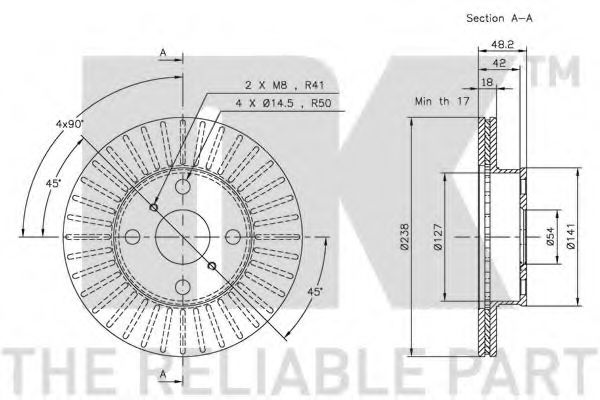 Disc frana 3