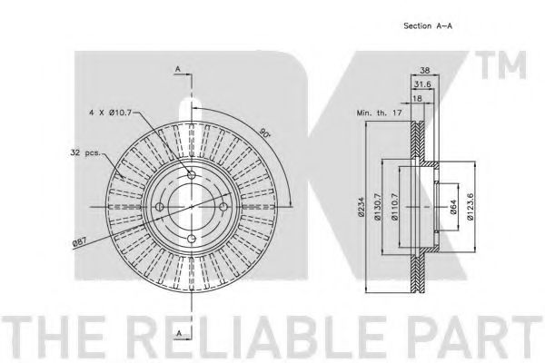 Disc frana 2
