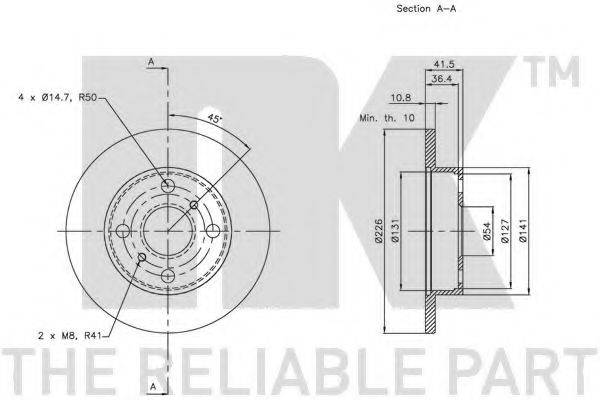 Disc frana 2