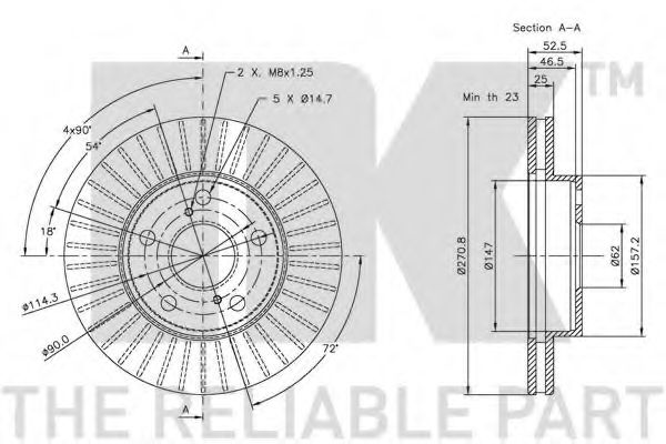 Disc frana 2