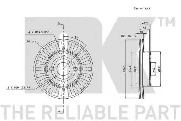 Disc frana 2