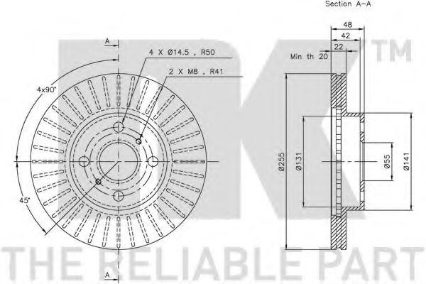 Disc frana 3