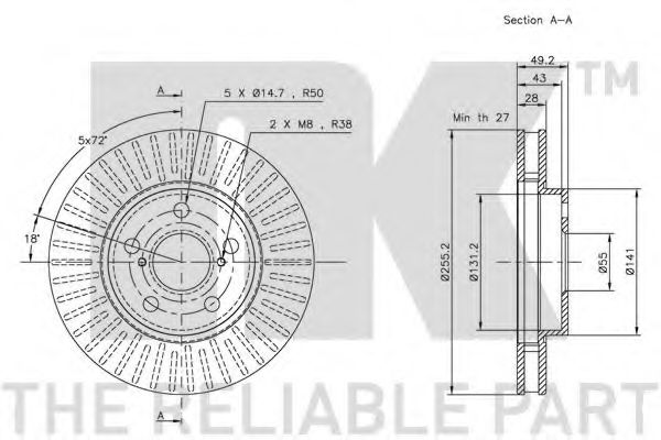 Disc frana 3