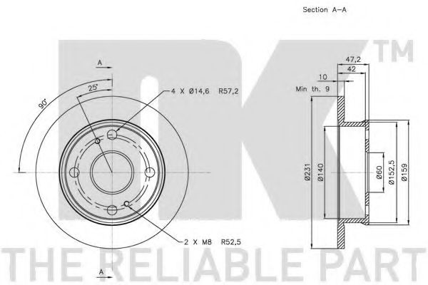 Disc frana 2