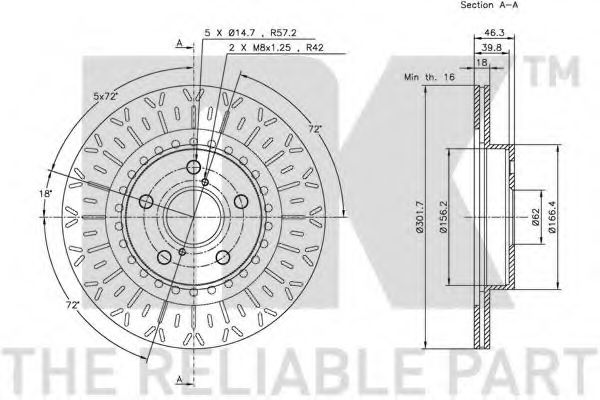 Disc frana 3