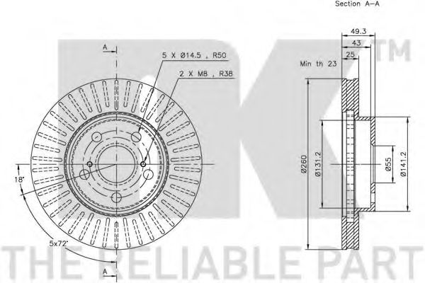Disc frana 3