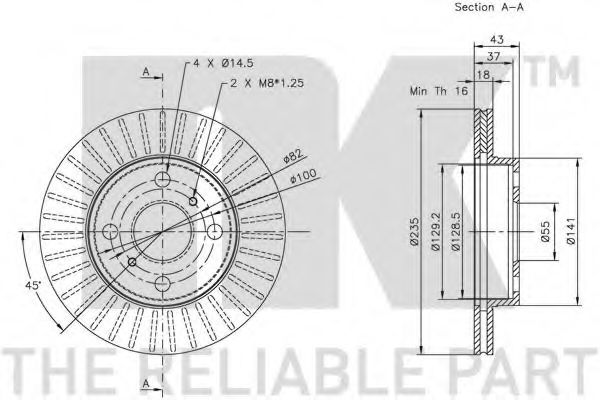 Disc frana 3