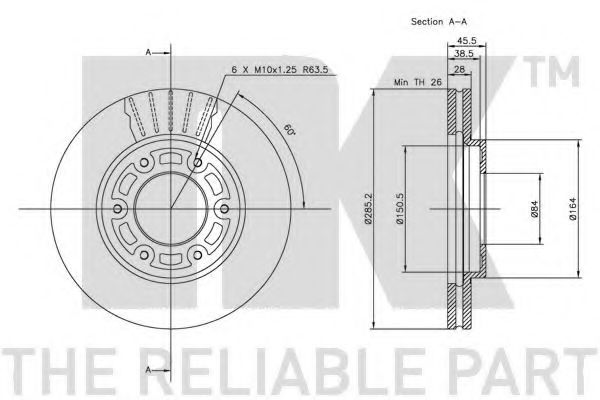 Disc frana 3