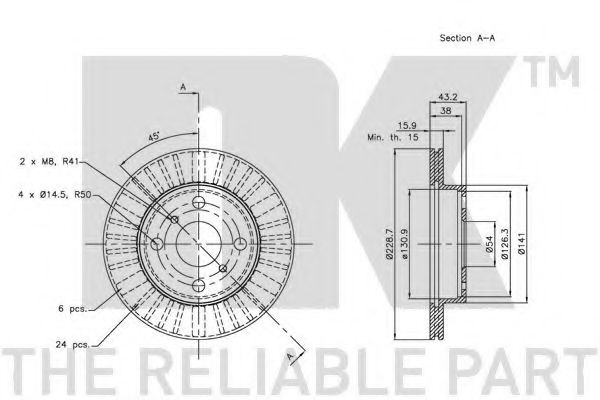 Disc frana 2