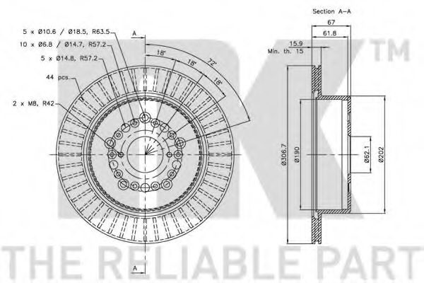 Disc frana 2