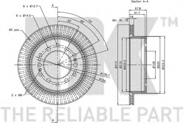 Disc frana 3