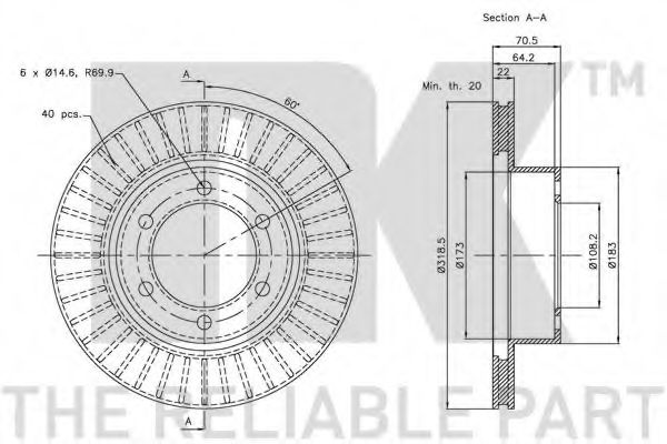 Disc frana 3