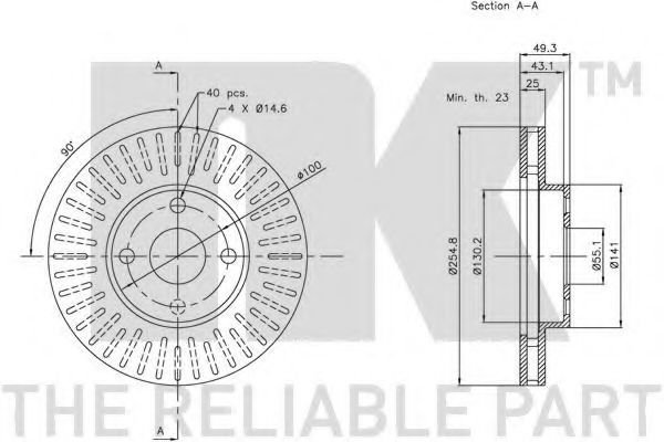 Disc frana 3
