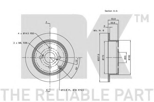Disc frana 3