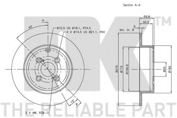 Disc frana 3