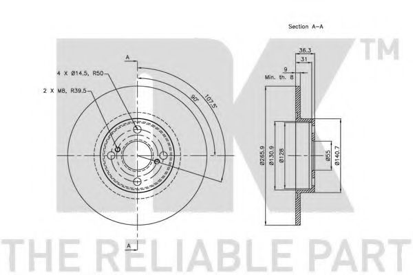 Disc frana 3