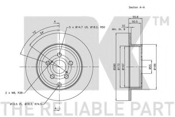 Disc frana 3
