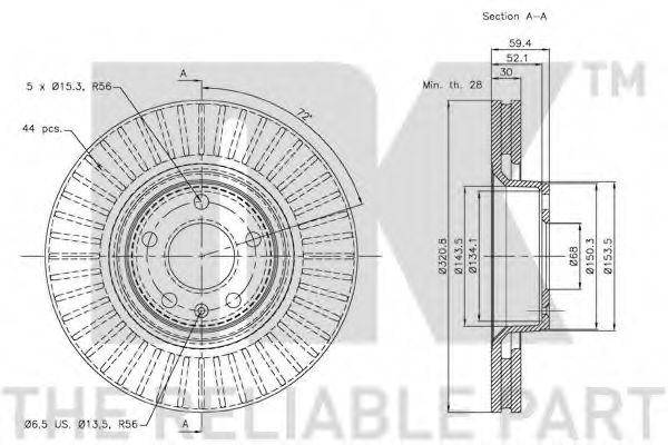 Disc frana 3