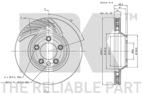 Disc frana 3