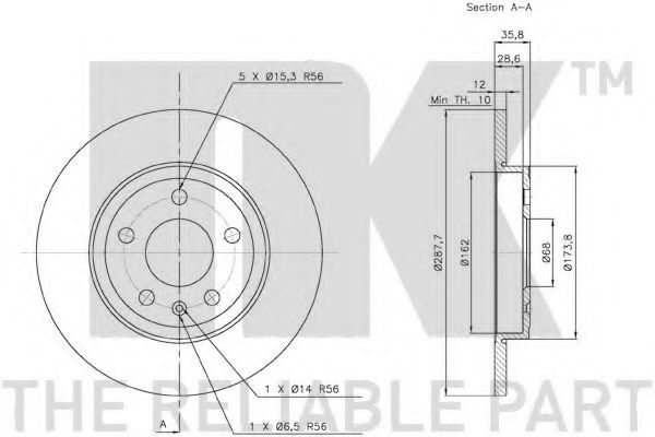Disc frana 3