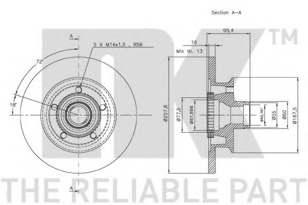 Disc frana 2