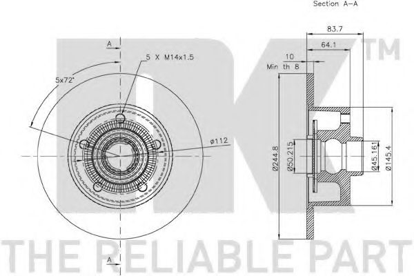 Disc frana 3